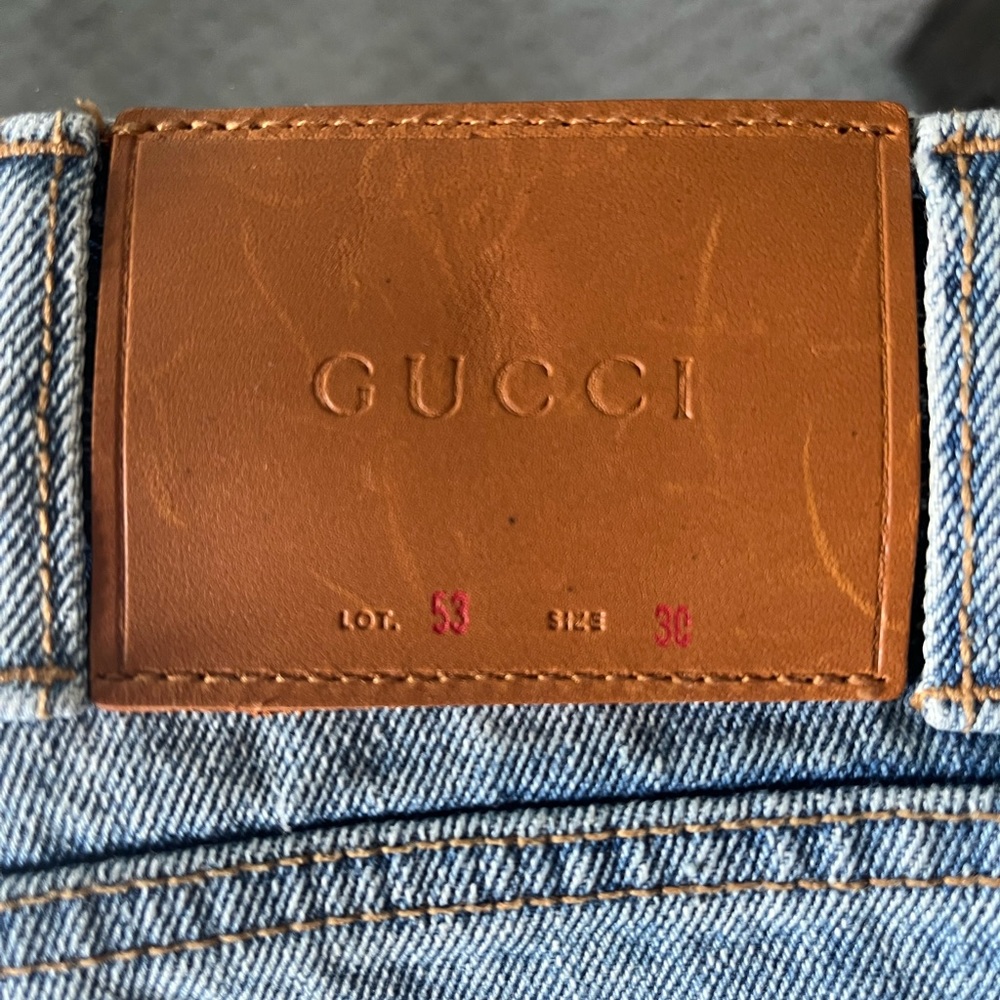 Tapered Gucci Jeans size 30